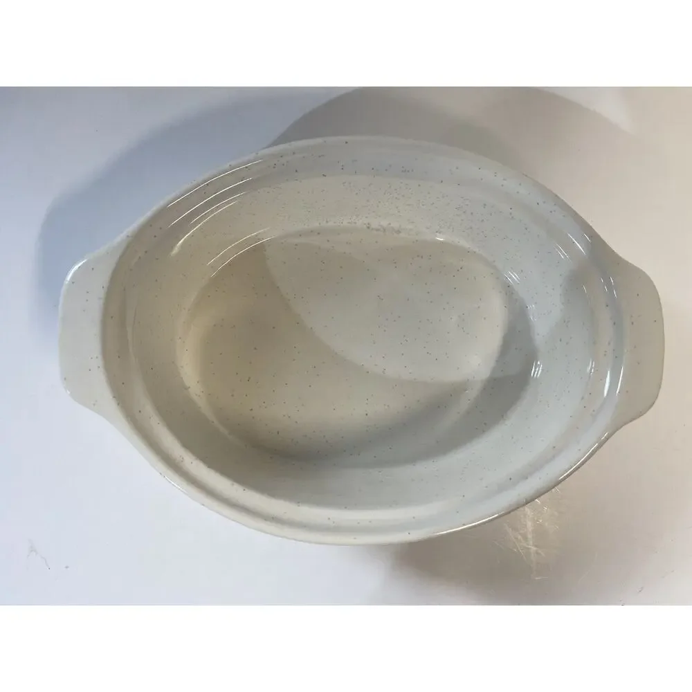 Vintage Spice of Life Style Small Handled Casserole Oven Safe Dish No Lid 8